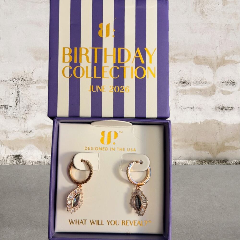 Bomb Party $132 "The Medallion Drops" Earrings NWT
